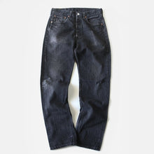 Load image into Gallery viewer, 1990's "LEVI'S" 501 BLACK DENIM PANTS (W31) MADE IN USA