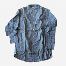Load image into Gallery viewer, NOS 1950's "BIG YANK" BLUE COTTON CHAMBRAY SHIRT (15 HALF)