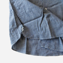 Load image into Gallery viewer, NOS 1950's "BIG YANK" BLUE COTTON CHAMBRAY SHIRT (15 HALF)
