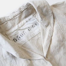 Load image into Gallery viewer, 1940's FRENCH NAVY LINEN PULLOVER (LARGE) MINT CONDITION