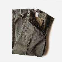 Load image into Gallery viewer, 1950's FRENCH ARMY M-47 HBT TROUSER (SIZE 11) MINT CONDITION