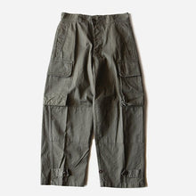 Load image into Gallery viewer, 1950's FRENCH ARMY M-47 HBT TROUSER (SIZE 11) MINT CONDITION