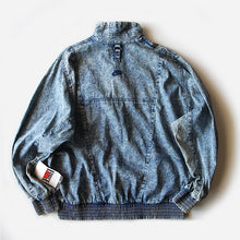 Load image into Gallery viewer, NOS 1990's "NIKE" DENIM ZIP UP PULLOVER (UNISEX)