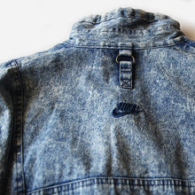 Load image into Gallery viewer, NOS 1990's "NIKE" DENIM ZIP UP PULLOVER (UNISEX)