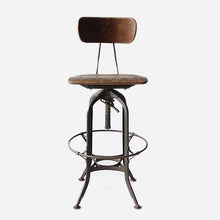 Load image into Gallery viewer, VINTAGE "TOLEDO" SWIVEL HIGH CHAIR