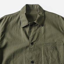 Load image into Gallery viewer, NON WASH 1940's "USN" HBT N-3 JACKET (38)