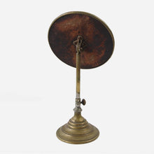 Load image into Gallery viewer, ANTIQUE BRASS STAND MIRROR