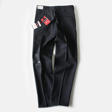 Load image into Gallery viewer, NOS 1960's "HUBBARD" MIX RAYON SLIM TAPARED SLACKS (W30)