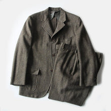 Load image into Gallery viewer, 1960's "BROOKS BROTHERS" WOOL TWEED SUIT (LARGE W34)