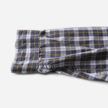 Load image into Gallery viewer, "BROOKS BROTHERS" BAND COLLAR CHECK SHIRTS (LARGE)