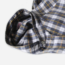 Load image into Gallery viewer, "BROOKS BROTHERS" BAND COLLAR CHECK SHIRTS (LARGE)