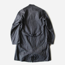 Load image into Gallery viewer, 1950's "SAVO" FRENCH BLACK COVERT WORK COAT (MEDIUM)