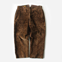 Load image into Gallery viewer, ~ 1940's "LE MONT ST MICHEL" CORDUROY WORK TROUSER (W35-W33)