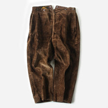 Load image into Gallery viewer, ~ 1940's "LE MONT ST MICHEL" CORDUROY WORK TROUSER (W35-W33)