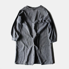 画像をギャラリービューアに読み込む, 1930's H.B.T COVERT FRENCH WORK COAT (LARGE)