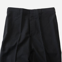 Load image into Gallery viewer, NOS 1960's "HUBBARD" TAPARED SLACKS BLACK (W33)