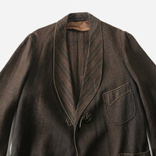Load image into Gallery viewer, 1930's WOOL SMOKING JACKET (MEDIUM)