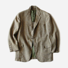 Load image into Gallery viewer, 1960's "BROOKS BROTHERS" THREE BUTTON WOOL JACKET (SMALL SHORT)