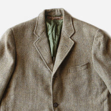 Load image into Gallery viewer, 1960's "BROOKS BROTHERS" THREE BUTTON WOOL JACKET (SMALL SHORT)