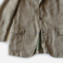 Load image into Gallery viewer, 1960's "BROOKS BROTHERS" THREE BUTTON WOOL JACKET (SMALL SHORT)