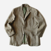 Load image into Gallery viewer, 1960's "BROOKS BROTHERS" THREE BUTTON WOOL JACKET (SMALL SHORT)