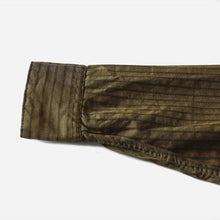 Load image into Gallery viewer, 1960's COTTON STRIPE BDSHIRT (MEDIUM)