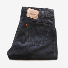 Load image into Gallery viewer, 1990's "LEVI'S" 550 BLACK DENIM PANTS (W34) MADE IN USA