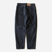 Load image into Gallery viewer, 1990's "LEVI'S" 550 BLACK DENIM PANTS (W34) MADE IN USA
