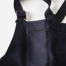 Load image into Gallery viewer, NOS FRENCH WORK BLACK MOLESKIN LOW BACK STYLE OVERALL (W43)