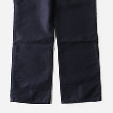 Load image into Gallery viewer, NOS FRENCH WORK BLACK MOLESKIN LOW BACK STYLE OVERALL (W43)