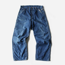 Load image into Gallery viewer, 1950's ~ "STRONG RELIABLE" DENIM PAINTER PANTS (W33)