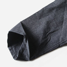Load image into Gallery viewer, NOS 1950's FRENCH BLACK COVERT WORK COAT (X-LARGE)
