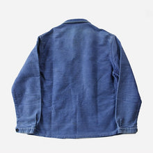 Load image into Gallery viewer, 1950's "LE MONT ST MICHEL" FADED MOLESKIN WORK JACKET (LARGE)