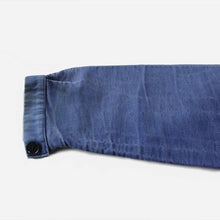 Load image into Gallery viewer, 1950's "LE MONT ST MICHEL" FADED MOLESKIN WORK JACKET (LARGE)