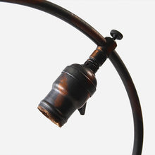 画像をギャラリービューアに読み込む, ANTIQUE "FARIES" JAPANNED C ARM DESK LAMP