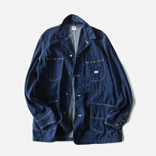 Load image into Gallery viewer, 1960's LEE 91-J JELT DENIM CHORE JACKET (LARGE) MINT CONDITION