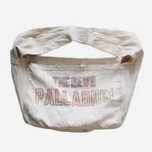画像をギャラリービューアに読み込む, 1950's COTTON CANVAS NEWS PAPER BAG