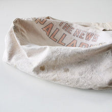 画像をギャラリービューアに読み込む, 1950's COTTON CANVAS NEWS PAPER BAG