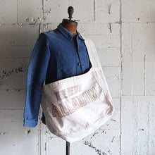画像をギャラリービューアに読み込む, 1950's COTTON CANVAS NEWS PAPER BAG