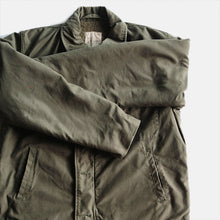 Load image into Gallery viewer, 1980's "U.S.N" A-2 DECK JACKET WITH STENCIL (LARGE)