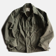 Load image into Gallery viewer, 1980's "U.S.N" A-2 DECK JACKET WITH STENCIL (LARGE)
