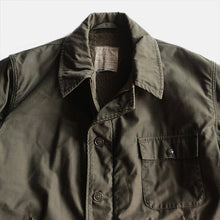 Load image into Gallery viewer, 1980's "U.S.N" A-2 DECK JACKET WITH STENCIL (LARGE)