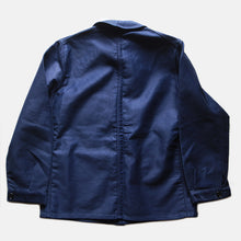 Load image into Gallery viewer, N.O.S 1940's "ADOLPHE LAFONT" BLUE MOLESKIN WORK JACKET (MEDIUM)