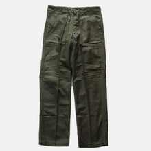 Load image into Gallery viewer, N.O.S 1960's "U.S.ARMY" OG-107 COTTON SATEEN TROUSER (MEDIUM)