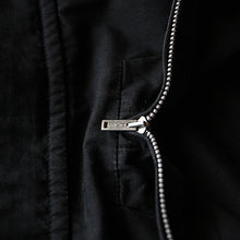 Load image into Gallery viewer, MADE IN USA 1960's BLACK COTTON ANORAK PARKA (LARGE) MINT CONDIION