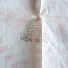 Load image into Gallery viewer, N.O.S 1950's PIN DOT COTTON S/S SHIRT (LARGE)