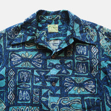 Load image into Gallery viewer, 1960's COTTON HAWAIIAN SHIRT (LARGE)
