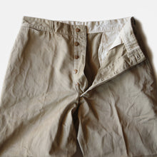Load image into Gallery viewer, 1950's "U.S.ARMY" CHINO TROUSER (W32)