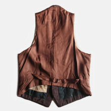 Load image into Gallery viewer, ANTIQUE WOOL SUIT VEST (MEDIUM)