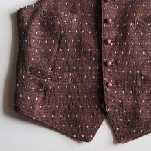 Load image into Gallery viewer, ANTIQUE WOOL SUIT VEST (MEDIUM)